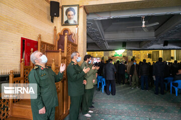 Funeral procession of two IRGC members martyred in Syria held