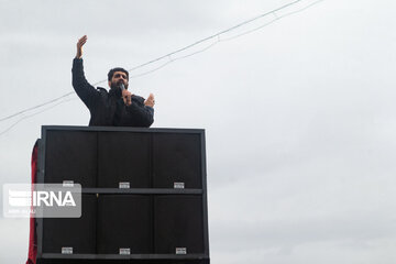 Funeral procession of two IRGC members martyred in Syria held