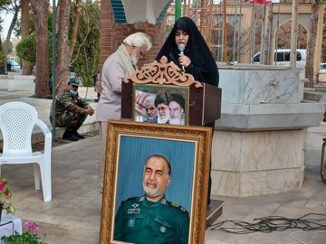 آیین گرامیداشت دومین سالگرد شهادت سردار محمدرضا شعبانی در شاهرود