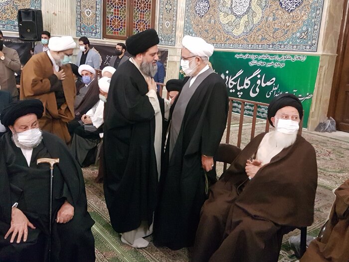 آیین گرامیداشت چهلمین شب رحلت آیتالله صافی گلپایگانی در قم برگزار شد