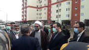 رییس مرکز ارتباطات مردمی ریاست جمهوری از مسکن مهر میارکلای ساری بازدید کرد