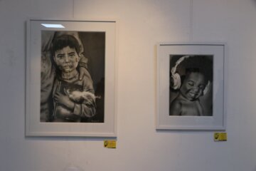 Exposition de peinture à Ourmia