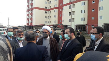 رییس مرکز ارتباطات مردمی ریاست جمهوری از مسکن مهر میارکلای ساری بازدید کرد