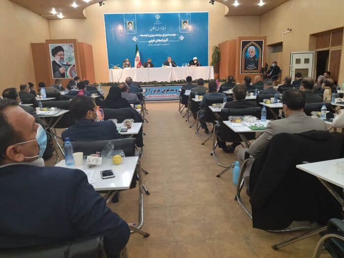 ۸۴ مصوبه جهت توسعه و آبادانی بوکان در شورای برنامه ریزی و توسعه آذربایجانغربی تصویب شد