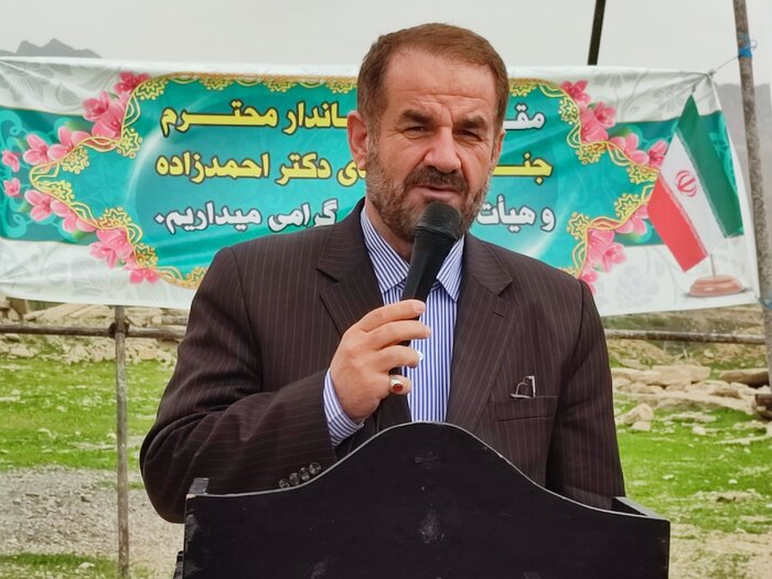 طرح ۹۰میلیاردتومانی برق رسانی به قلعه رییسی دیشموک کلنگ زنی شد