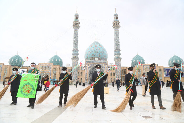 جشن میلاد امام زمان با حضور طلاب جمهوری آذربایجان در قم برگزار شد