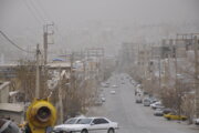 اثرات گرد و غبار تا روز سه‌شنبه در آسمان ایلام باقی می‌ماند