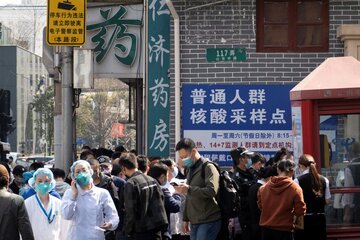 رکورد ابتلا به کرونا در چین طی ۲ سال گذشته شکسته شد
