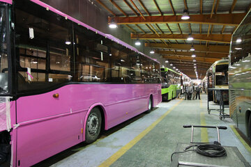 ۲هزار دستگاه اتوبوس درون شهری به سفارش وزارت کشور در سمنان تولید می‌شود
