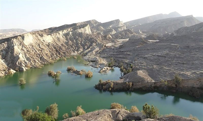 سد روستای برکه خلف قشم بهره‌برداری شد
