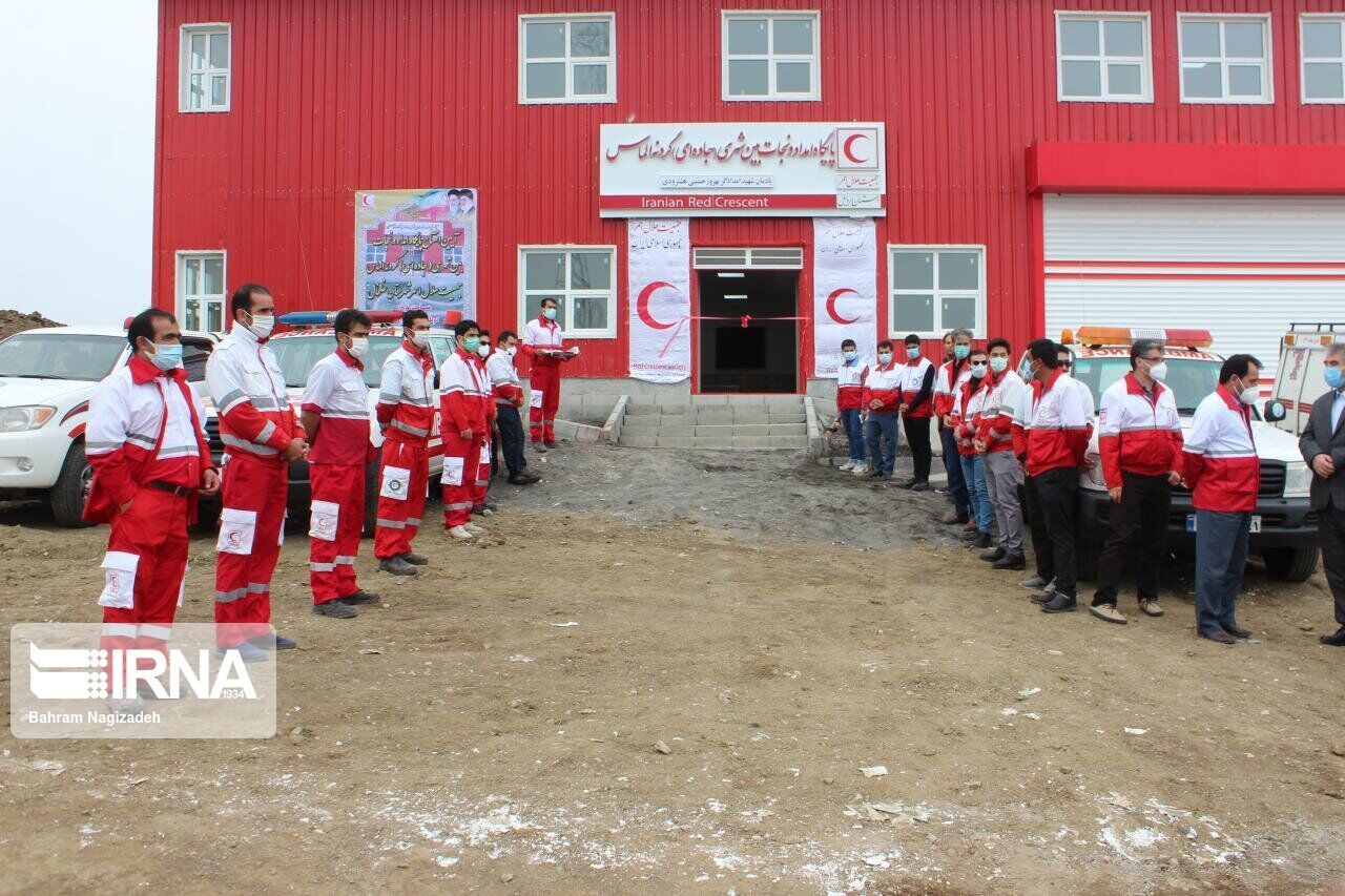 هلال احمر اردبیل به مسافران نوروزی خدمات مناسب می‌دهد