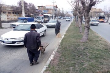 استقبال شهرداری اشنویه با زیباسازی شهر از سال نو