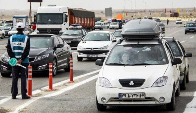 کاهش 3.7 درصدی تردد جادهای در شبانهروز گذشته