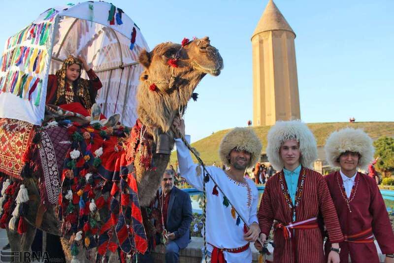 جشن نوروزگاه در جوار گنبد تاریخی قابوس برگزار می‌شود