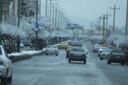 بارش برف در ماکو آذربایجان غربی