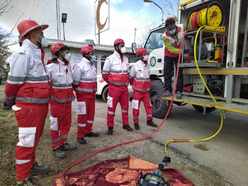 ۱۰۰ امدادگر هلال احمر بروجرد آماده خدمت رسانی به مسافران نوروزی هستند