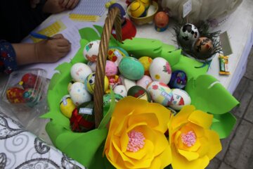 جشنواره تخم مرغ رنگی درسمنان
