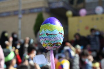 جشنواره تخم مرغ رنگی درسمنان