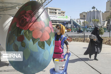 Iran : Le festival de coloration des œufs de Fête de Norouz