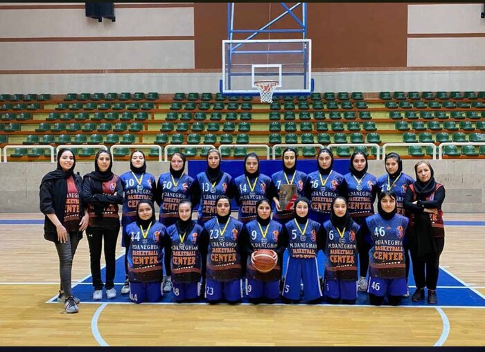 تیم بسکتبال آرکا قهرمان رقابتهای لیگ آیندگان بانوان آذربایجان شرقی شد