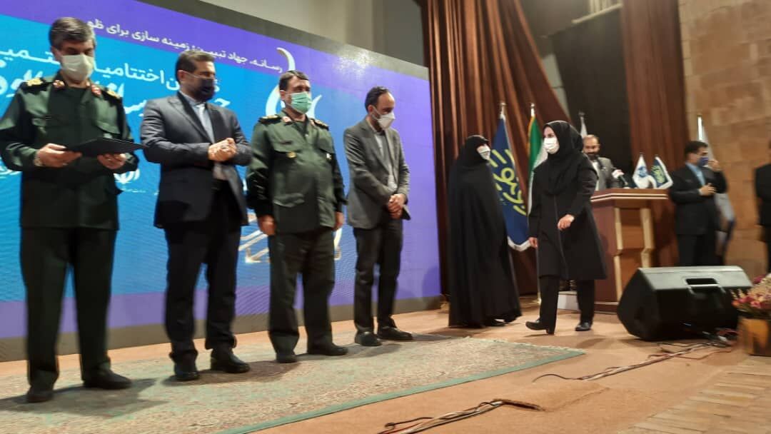 خبرنگار ایرنا زنجان در هفتمین جشنواره رسانه‌ای ابوذر کشور خوش درخشید
