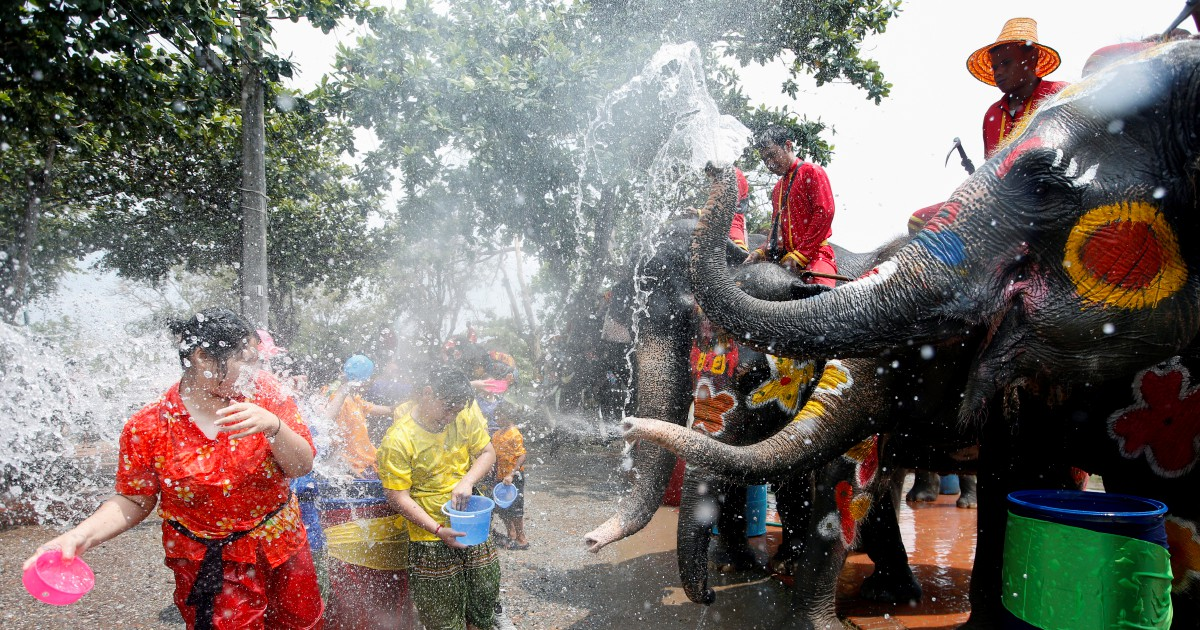 سونگکران؛ جشن بهاری آب در میان اقوام تای