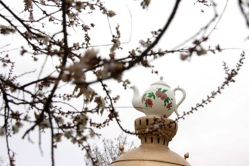 Spring blossoms of trees in Boroujerd, Loerstan Province