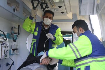اجرای مانور امدادرسانی به مصدومان حوادث در مهاباد