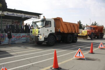 رزمایش طرح ترافیکی نوروزسال 1401درسمنان