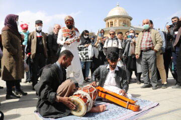 آیین جشن نوروز در پیاده راه بوعلی، اکباتان و امام خمینی(ره) همدان