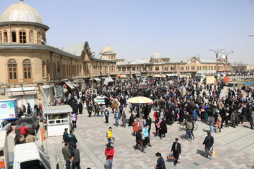 آیین جشن نوروز در پیاده راه بوعلی، اکباتان و امام خمینی(ره) همدان