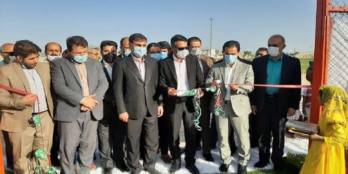 طرحهای ورزشی با مشارکت خیرین در لارستان فارس افتتاح شد
