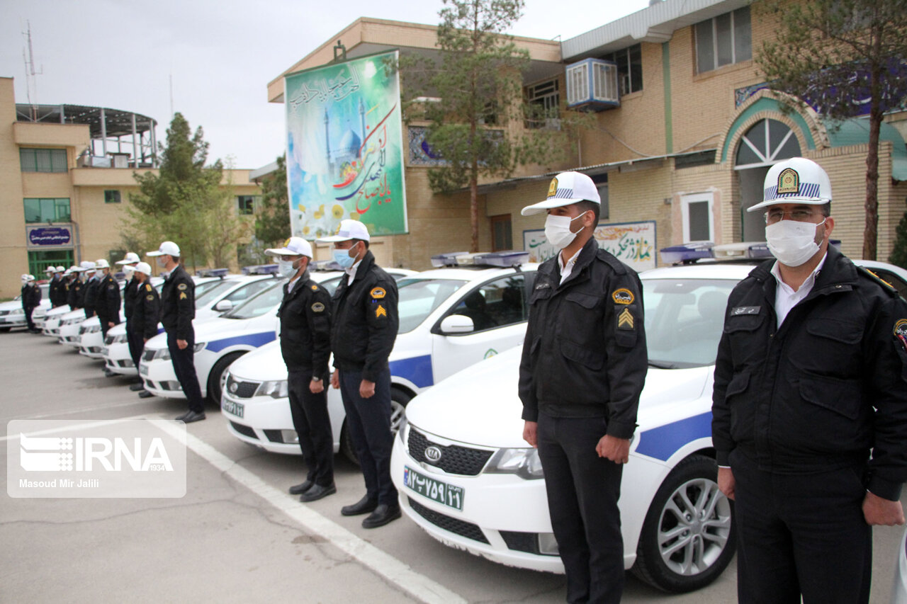 فعالیت ۱۶۰ گروه گشت پلیس‌راه در جاده‌های خراسان رضوی 