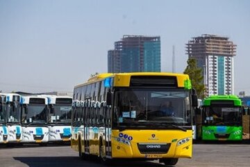 نوسازی اتوبوسرانی غرب تهران با ۱۴۶ دستگاه/ اتخاذ تمهیدات ویژه ایام پایانی سال