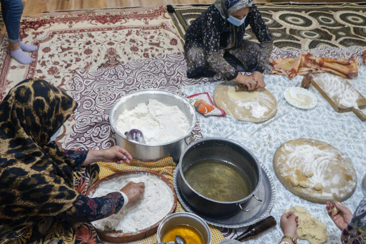 جشن شیرینی رمضان در نوروز گیلان