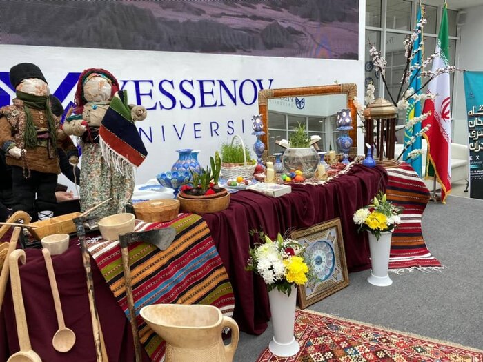 نخستین نمایشگاه آثار تجسمی هنرمندان مازندران در قزاقستان گشایش یافت