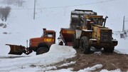 جاده های البرز با تلاش راهداران باز است