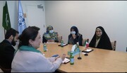 دیدار معاون رئیس جمهوری در امور زنان و خانواده با مقام پاکستانی در نیویورک