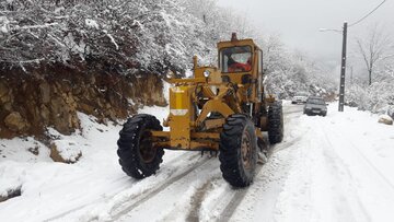 تردد در محور کوهستانی توسکستان گلستان با زنجیر چرخ امکان‌پذیر است