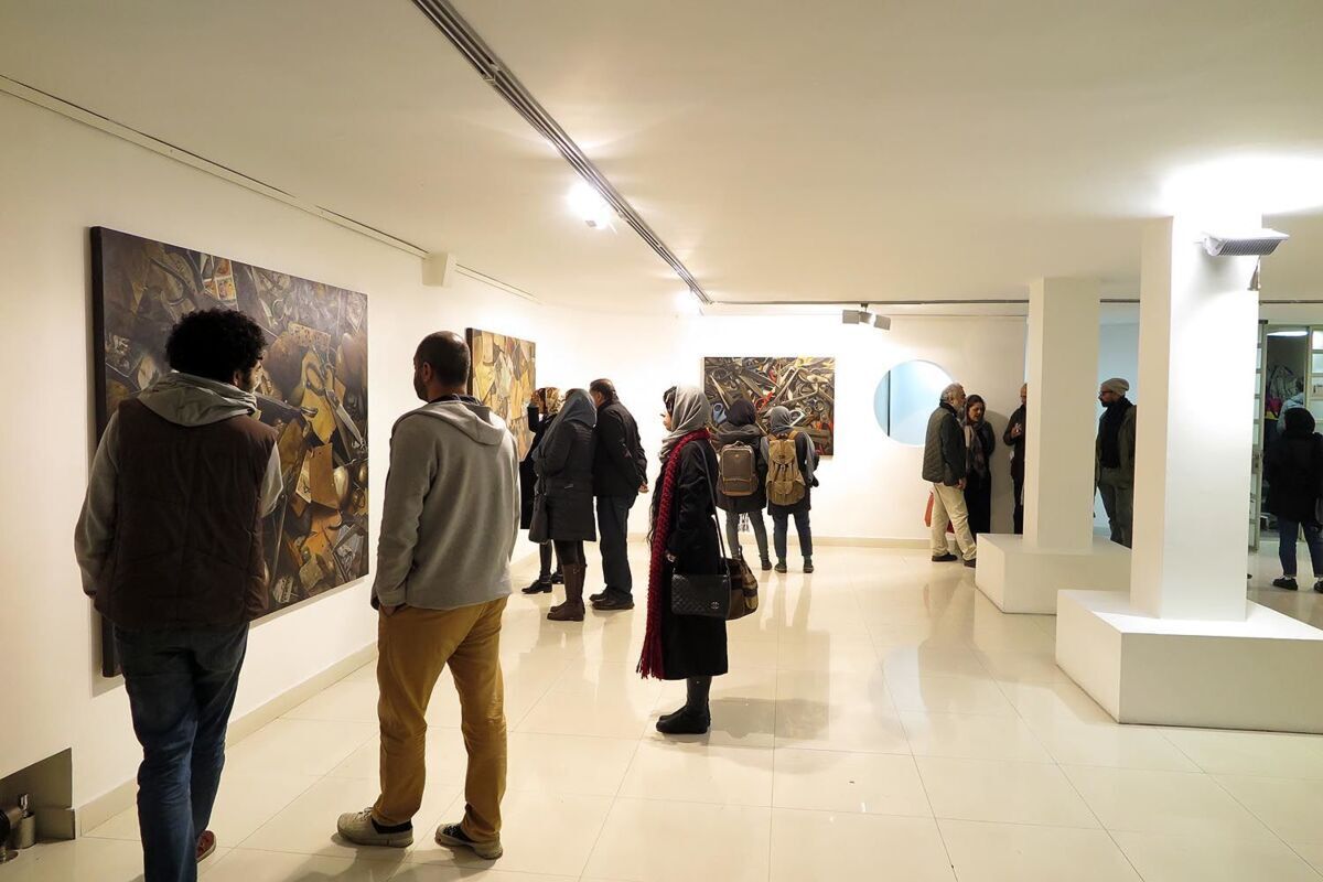 بازدید از آثار محصص در آخرین گالریگردی قرن بازدید از آثار محصص در آخرین گالریگردی قرن