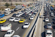 ترافیک محور تهران- مشهد در محدوده استان سمنان پرحجم است