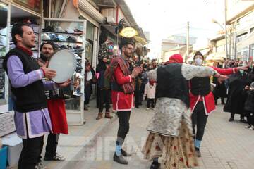 Halhal'da Nevruz bölye karşılandı