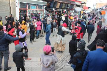 Halhal'da Nevruz bölye karşılandı