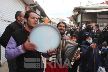 Halhal'da Nevruz bölye karşılandı