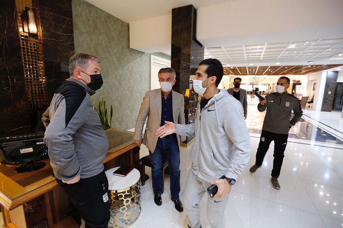 قرنطینه بازیکنان تیم ملی فوتبال