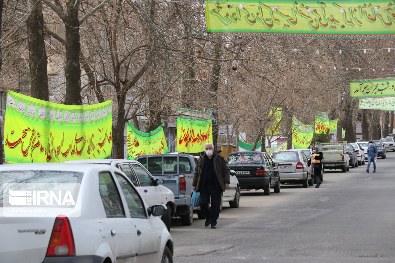 جشن نیمه شعبان در ۶۲ بقعه متبرکه استان قزوین برگزار شد