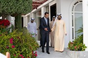 El presidente sirio se reúne con el primer ministro de EAU