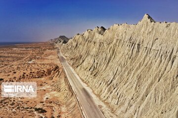 Miniature or Martian Mountains in Iran's Chabahar