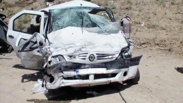 واژگونی خودرو در جاده نیشابور یک کشته و چهار مصدوم برجا گذاشت
