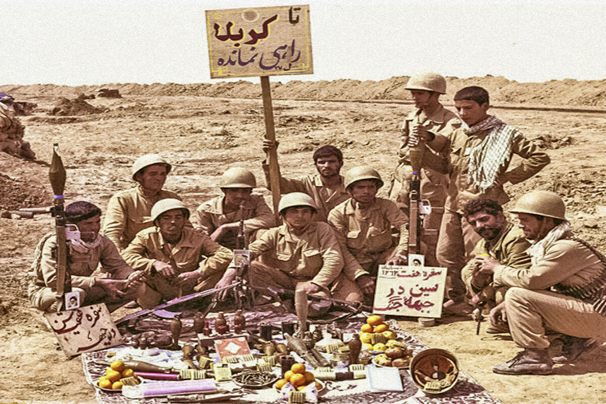 جشن سال نو را در جبهه از دست نمی‌دادیم